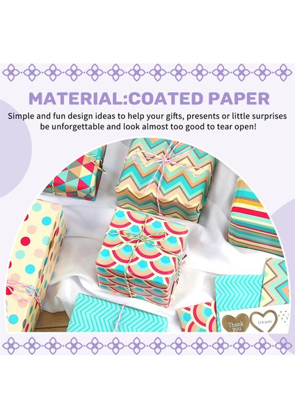 Kağıt Sayfaları, Noel Doğum Günü Partisi Için Sarma Kağıt Seti 6 Pcs Hediye Sarma Kağıtları, Mevcut Hediye Sarma Kağıdı (Yurt Dışından) indirimleri