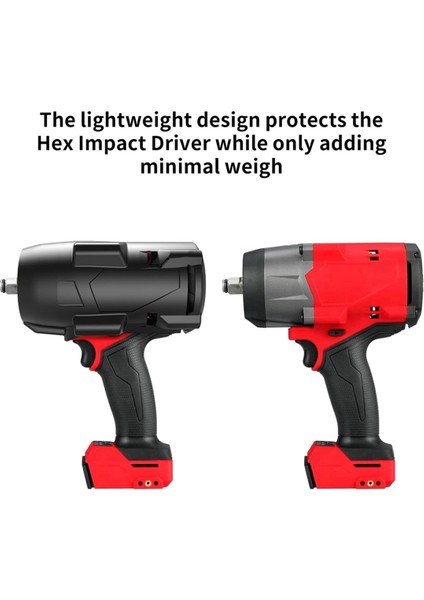 2pcs 49-16-2967 M18 Yakıt Için Koruyucu Çizme 1/2 Inç Tork Darbesi Anahtarı 2967-20 Milwaukee M18 Için Koruyucu Bot (Yurt Dışından) modelleri
