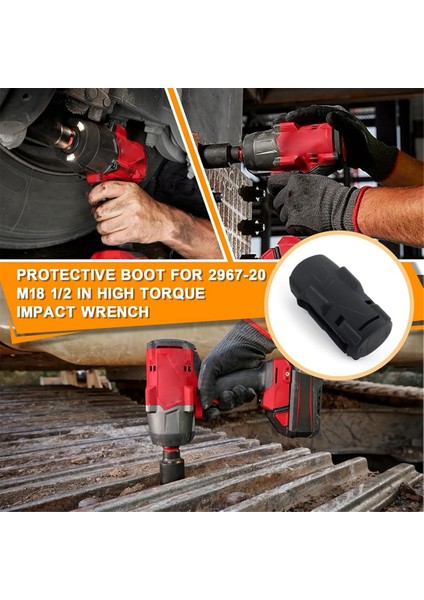 2pcs 49-16-2967 M18 Yakıt Için Koruyucu Çizme 1/2 Inç Tork Darbesi Anahtarı 2967-20 Milwaukee M18 Için Koruyucu Bot (Yurt Dışından) indirimleri
