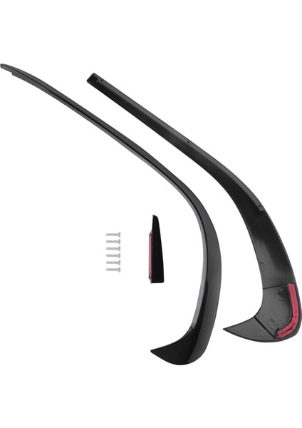 1paır Ön Tampon Yan Hava Bıçağı Ayırıcı Spoiler Trim Mercedes Benz A Sınıfı W176 A180 A200 A220 A250 A45 2016-2018 (Yurt Dışından) fiyatları