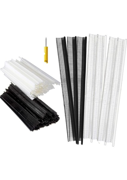1 Mini Iğne ile 1200 Pcs Bağlantı Elemanları, 0,18 Inç Mini Plastik Etiket Dikenleri Hızlı Giyim Dikişi Için (Yurt Dışından)