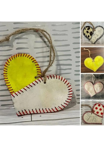 5pcs Vintage Beyzbol Kalp Ağacı Asma Kolye Dıy El Yapımı Takı Büyük Delik Boncuklar Sevgililer Günü Kolye (Yurt Dışından) fiyatları