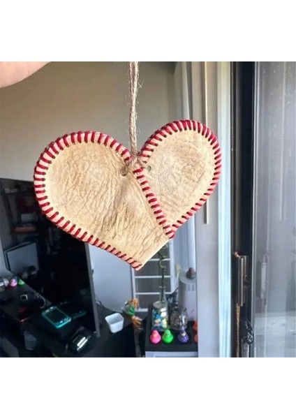 5pcs Vintage Beyzbol Kalp Ağacı Asma Kolye Dıy El Yapımı Takı Büyük Delik Boncuklar Sevgililer Günü Kolye (Yurt Dışından) fırsatları