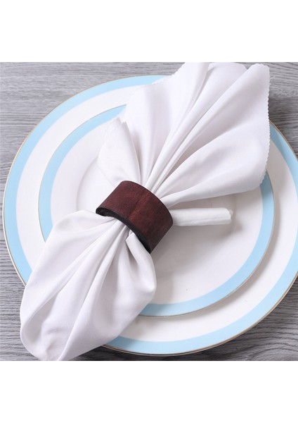 12 Adet Ahşap Peçete Halkaları Yemek Masası Peçete Tutucusu Dekoratif Tatil Peçete Halkaları Masa Dekorasyonu Için (Yurt Dışından) indirimleri