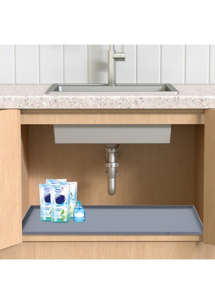 Su Geçirmez Lavabo Ped Mutfak ve Banyo Lavabo Conta Organizasyonu ve Lavabo Mutfak Dolabı Koruma Pedinin Depolanması (Yurt Dışından) indirimleri