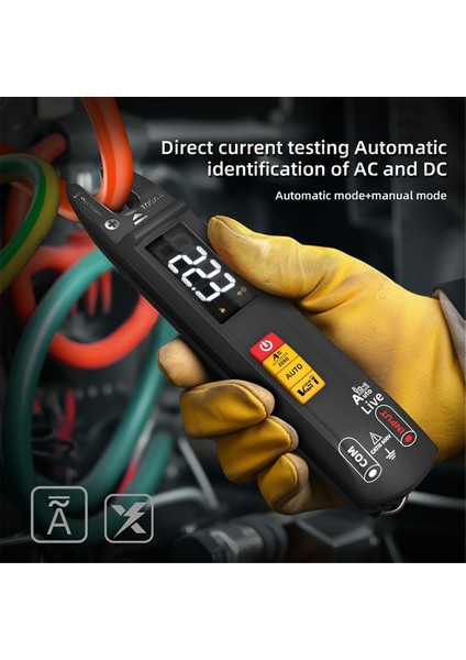 Bıster U0 Dijital Kelepçe Ölçer Çatal Dc Ac 100A Akıllı Ammetre Pense Trms Akım Otomatik Multimetre Voltaj Elektrik Test Cihazı (Yurt Dışından) fiyatları