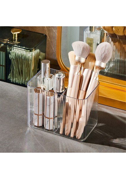 Pamuklu Swabs Dispenser 3 Izgaralar Pamuklu Tutucu Temiz Kapaklı Kozmetik Basit Tip Pamuklu Pad Tutucu Saklama Kutusu, B (Yurt Dışından) modelleri