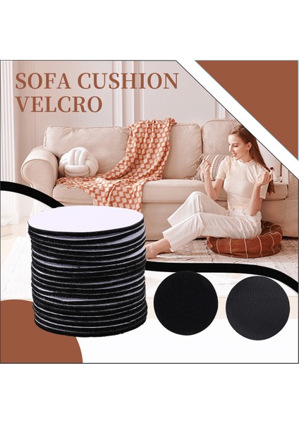 20PCS Ev Sofa Yastık Çıkartma Çıkartma Yatma Sayfası Anti-Kayma Sabit Ankraj Tokası Yapılı Sandalye Masa Sticker 6cm (Yurt Dışından) fırsatları