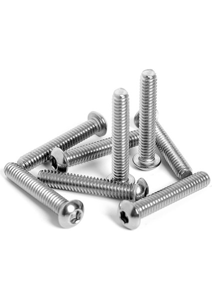 Paslanmaz Çelik 1/4-20 Perçin Somun ve Cıvatalar 1 Inç Düğme Kafa Soket Kapağı Vidaları 1/4-20 Düz Yıkayıcılar (Yurt Dışından) indirimleri