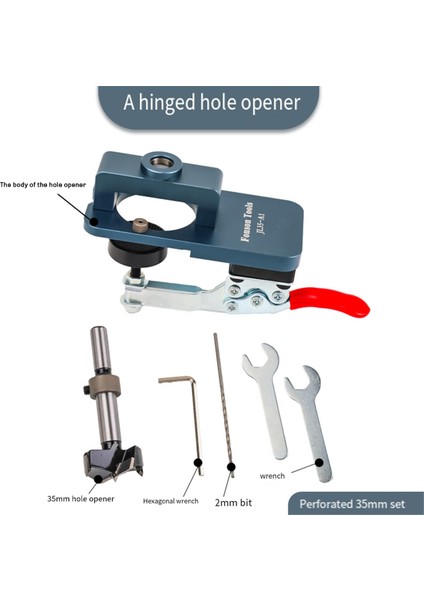 Fonson Tools 35MM Ahşap Işleme Gizli Menteşe Jig Kit Menteşe Sıkıcı Jig Sondaj Kılavuzu Yüz Çerçevesi Araçları Için (Yurt Dışından) fiyatları