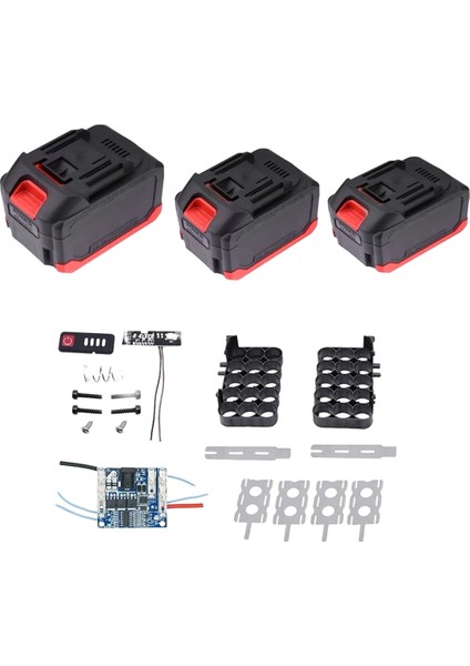 Makita- Case Secut Posta Kutusu Için Makita-Bittery Case Güç Alet Aksesuarları Için Pcb Şarj Kartı, 10 Çekirdek (Yurt Dışından)