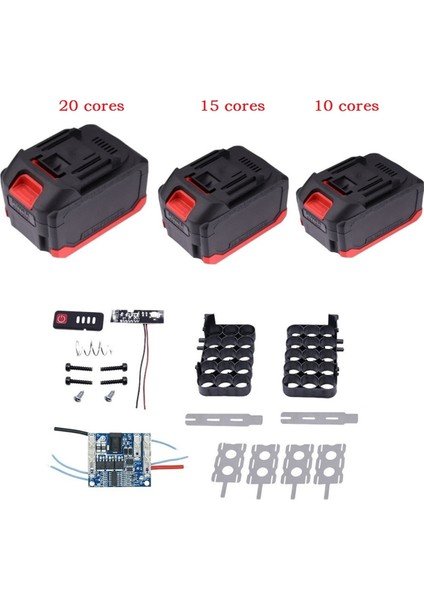 Makita- Case Secut Posta Kutusu Için Makita-Bittery Case Güç Alet Aksesuarları Için Pcb Şarj Kartı, 10 Çekirdek (Yurt Dışından) modelleri