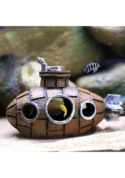 Reçine Denizaltı Süsleri, Balık ve Karides Barınağı Peyzaj Aksesuarları, Akvaryum Balık Tankı Dekorasyonu Için Uygun (Yurt Dışından) fırsatları