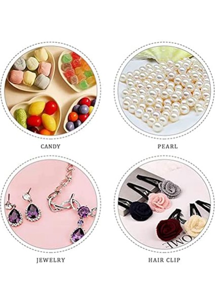 100 Adet Ay Yıldız Organze Takı Şeker Torbaları, 2.7x3.5 Inç Şeffaf Organze Lehine Çantalar Hediye Torbası Renkle: Siyah (Yurt Dışından) indirimleri