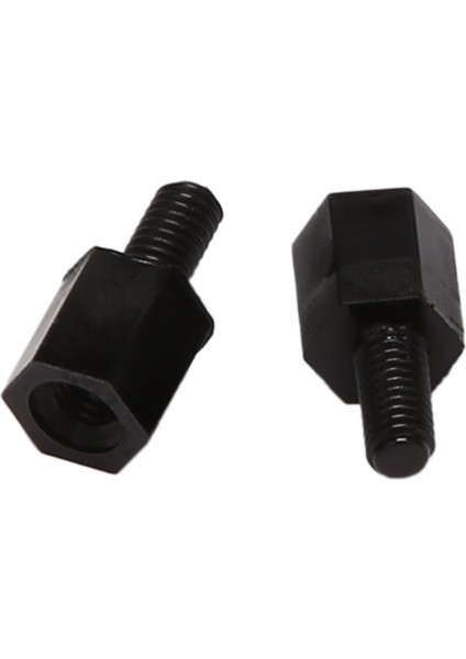 100 Pcs M3 6mm+6mm Naylon Ara Hex Stand-Off Sütun Alçak (Yurt Dışından) indirimleri