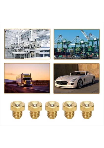 20PCS M6X1MM Metrik Erkek Iplik Flüzın Düz Gres Zerk Mipple Aksesuarları Makine Tezgahı Aksesuarları Yağlama (Yurt Dışından) indirimleri