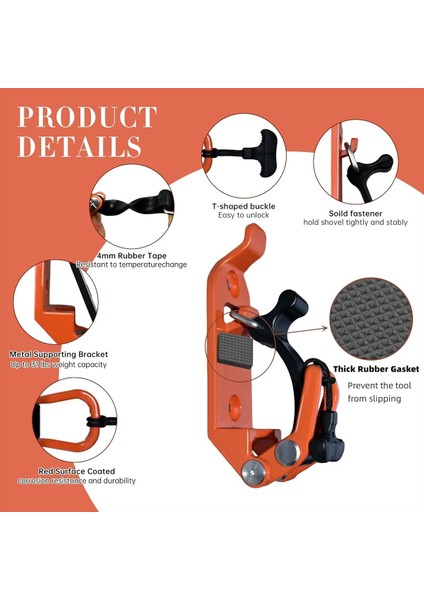 Çatı Rafı ve Duvar Için Kürek Montajı, Metal Kauçuk Kelepçe Montaj Kiti, Çatı Için Hızlı Serbest Bırakma Tutucu Araba Aksesuarları (Yurt Dışından) fiyatları