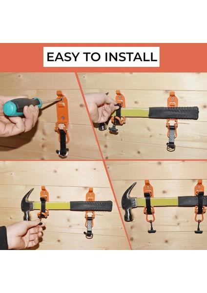 Çatı Rafı ve Duvar Için Kürek Montajı, Metal Kauçuk Kelepçe Montaj Kiti, Çatı Için Hızlı Serbest Bırakma Tutucu Araba Aksesuarları (Yurt Dışından) fırsatları