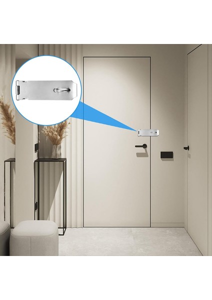 Hasp Kilitleri, 2, 5 Inçlik Asma Kilit Yakalama, Kapı Kilit Asma Kilit Yakalama, 18 Vidalı Asma Kilit (Yurt Dışından) indirimleri