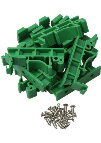 10PCS Drg-01 Pcb Montaj Braketleri Vidalar Dın 35 Montaj Rayları Adaptör Değiştirme Parçaları (Yurt Dışından)