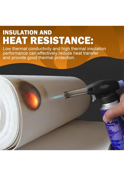 Yüksek Sıcaklık Contası Kağıdı, Seramik Fiber Fırın Contası Malzeme Yalıtım Şömine Levha, 7x 10X1/8 Inç Kalınlığında, 8pcs (Yurt Dışından) indirimleri