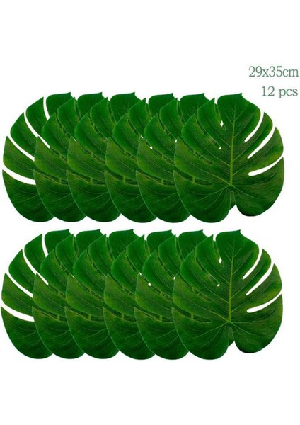 Yapay Tropikal Avuç Içi Orman Partisi Dekorasyon Hayvan Yaz Hawaiian Düğün Ev Masa Dekor M. (Yurt Dışından) modelleri