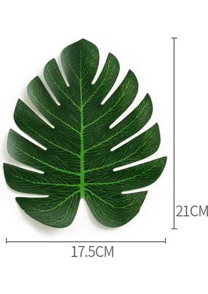 Yapay Tropikal Palmiye Bırakır Orman Partisi Dekorasyon Hayvan Yaz Hawaiian Düğün Ev Masa Dekor Xxl (Yurt Dışından) fırsatları