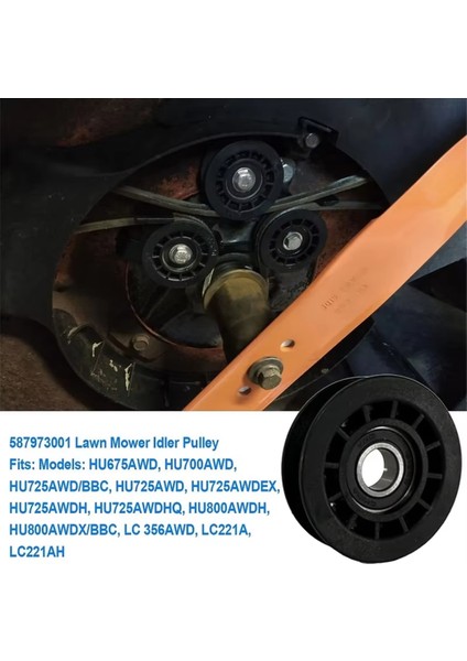 Husqvarna Için 587969201+587973001 Çim Biçme Makinesi Avcı Kasnağı LC356VB LC221A LC221A Flat Reve Aksesuarları (Yurt Dışından) fiyatları