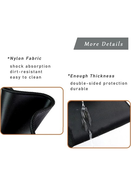 Thermomix Için Tm5 Tm6 Slayt Ped Güçlü Yapışma Anti-Kırpma Mat Katman Yok Tutkal Siyah Mobil Masa Mat 3pc (Yurt Dışından) modelleri