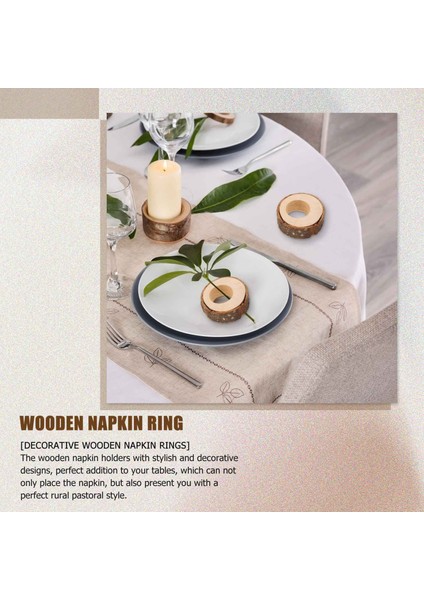 20 Adet Ahşap Peçete Yüzüğü Noel Peçeteli Yüzük Tutucular Yuvarlak Serviette Tutucu Dekoratif Peçete Halkaları 1.18IN (Yurt Dışından) fiyatları