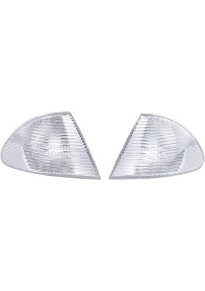 Çift Park Sinyal Köşe Işareti Işıkları Lambalar Lensler Bmw 3 Serisi E46 1999-2001 Sedan Vagonu 63136902765 63136902766 (Yurt Dışından) fiyatları