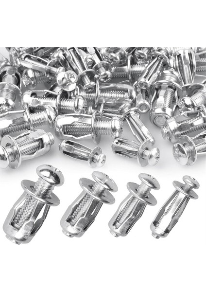 80PCS Genişleme Vidalı Petal Somun, M4 M5 M6 M8 Jack Sunus, Tagını Metal Sunu Viyetleri Ile Inoji Duvar Iron Için Montaj (Yurt Dışından)