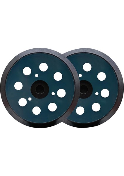 2 Paket 5 Inç Dia 8 Delik Kanca ve Döngü Yedek Zımpara Pad Track Zımpara Zımpara Destek Ped (Yurt Dışından)