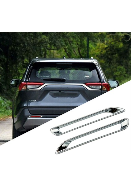 Toyota Rav4 2019-2024 Için Araba Arka Kuyruk Sis Lambası Çerçeve Kaplama Etiketi (Yurt Dışından) modelleri