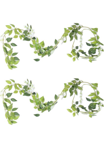 2pcs 7ft/pcs Yapay Wisteria Asma, Çiçek Çelenk Wisteria Asma Rattan Açık Hava Töreni Için Asılı Çiçekler, Beyaz (Yurt Dışından) modelleri
