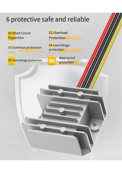 Dewalt Dcb Serisi 18V/20V Lityum Pil Adaptörü + Dc-Dc Sigortalı Adım Aygıtı (12V, 10A, 120W) Sigorta (Yurt Dışından) fiyatları