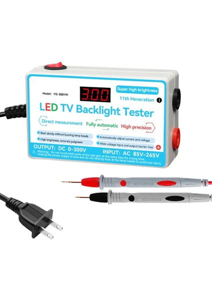 Yükseltme LED Lamp Tv Backlight Test Cihaz Çok Amaçlı LED Şeritler Boncuklar Test Aracı Ölçüm Aletleri (Yurt Dışından)