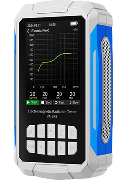 Vt-Er3 5-So -Ter-1 Elektromanyetik Radyasyon Dedektörü Rf ve Sıcaklık ve Nem Ölçümü ile Elektrik Alan Testi Beyaz (Yurt Dışından) fiyatları