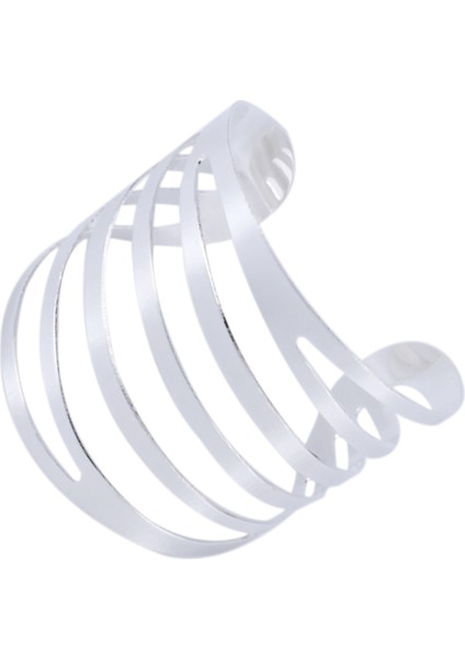 Gümüş Peçete Yüzükleri Seti Noel Için Günlük Tatil Partisi Için Peçete Yüzük Tutucu (Yurt Dışından)