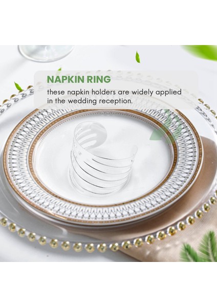 Gümüş Peçete Yüzükleri Seti Noel Için Günlük Tatil Partisi Için Peçete Yüzük Tutucu (Yurt Dışından) modelleri