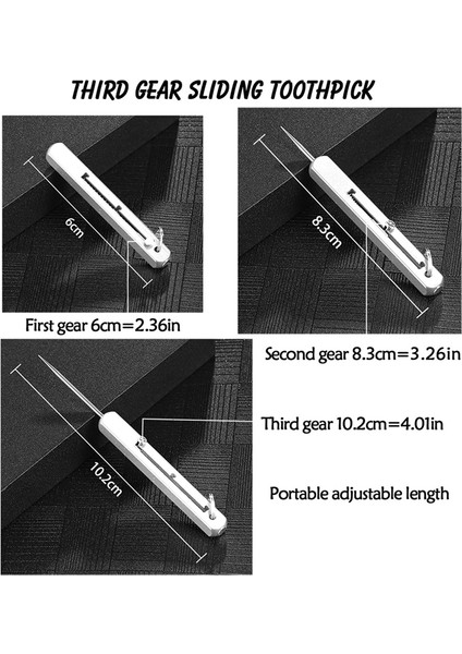 6 Adet Taşınabilir Titanyum Kürdan Pocket Teelick Metal Metal Kürdan Tutucu Dış Mekik ve Kamp Için (Yurt Dışından) fırsatları