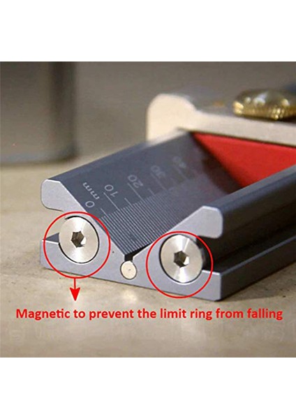 3 Aradan 1 Matkap Derinliği Ölçüm Göstergesi, Sınırlı Halkalar Kurulum Ahşap Işleme Aleti Matkap Noktası Açısı Göstergesi (Yurt Dışından) modelleri