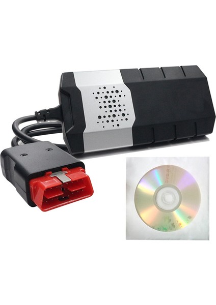 V9 DS150E Obd Vcı 2017.R3 Tcs Pro Obd2 Diyagnostik Aracı Bluetooth ile DS150E Otomobil Kamyonu Aksesuarları Tarayıcı Mavi (Yurt Dışından)