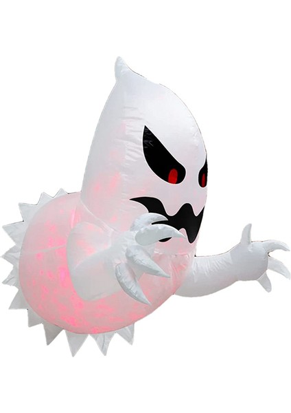 Cadılar Bayramı Şişirilebilir Hayalet Korku Penceresi Hayalet Katlanabilir Parlayan Balon Açık Avlu Bahçesi Dekorasyon Parti Aracı (Yurt Dışından)