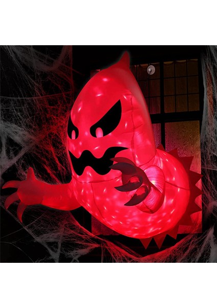 Cadılar Bayramı Şişirilebilir Hayalet Korku Penceresi Hayalet Katlanabilir Parlayan Balon Açık Avlu Bahçesi Dekorasyon Parti Aracı (Yurt Dışından) fırsatları