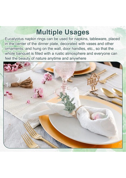 6pcs Peçete Halkaları Ahşap Boho Peçete Halkaları Parti, Noel Veya Masa Dekoru Için Peçeteler (Yurt Dışından) fırsatları