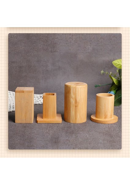 2pcs Bambu Kürdan Dağıtıcı Kürdan Konteyner Tutucular Kare Yuvarlak Kürek Kutusu Ev Otel Için Dekorasyon (Yurt Dışından) modelleri