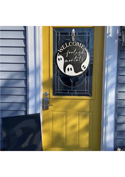 Cadılar Bayramı Çelenk Çelenk Çelenkler Dekor Cadılar Bayramı Çelenk Ön Kapı Dekor Cadılar Bayramı Top Çelenk (Yurt Dışından) indirimleri