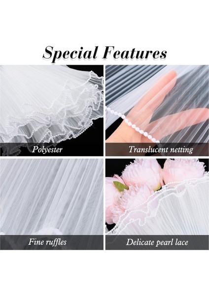 3pcs Buket Sarma Kağıdı, Her Inci Kenar Çiçek Ambalaj Kumaşı Için 11 Inç x 4.5 Yarda, (Beyaz) (Yurt Dışından) fırsatları