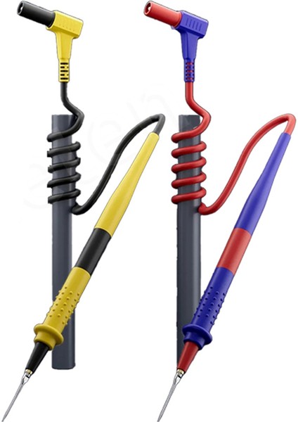 W9 Süper Iletken Multimetre Kalem Multimetre Test Kablosu Değiştirilebilir Kalem Ucu Evrensel Işaretçi Kurşun Probu Tel Kalem Kablosu (Yurt Dışından)